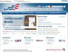 Tablet Screenshot of jobsnd.com